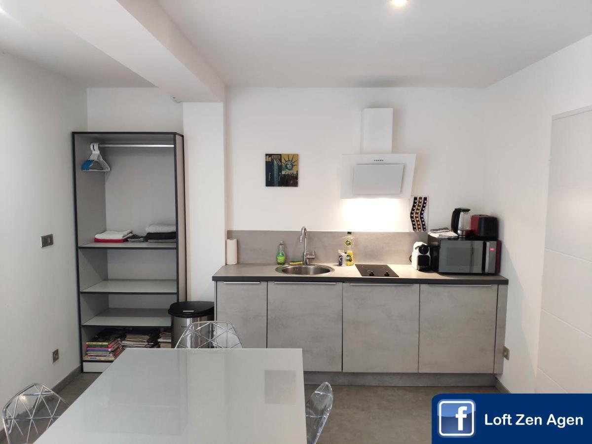 Loft Zen Spa Balneo Parking Gratuit Sauna Hammam Billard Agen Extérieur photo